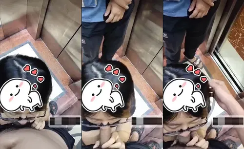 Bé sugar baby hồn nhiên bú cu trong thang máy thì bất ngờ có người lạ vào em mặc kệ Bé sugar baby hồn nhiên bú cu trong thang máy thì bất ngờ có người lạ vào em mặc kệ